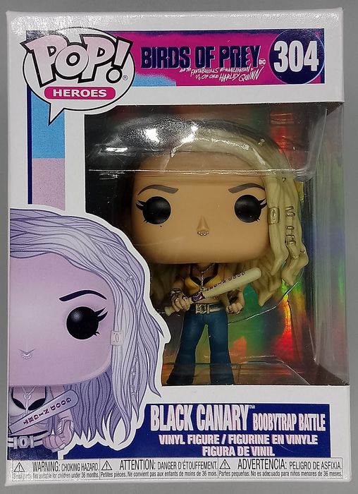 304 Black Canary (Boobytrap Battle) DC Birds of Prey Box Damaged Funko POP Funko