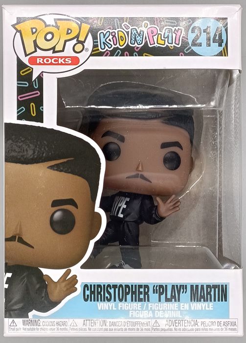 214 Christopher Play Martin - Kid n Play - Box Damaged Funko POP Funko
