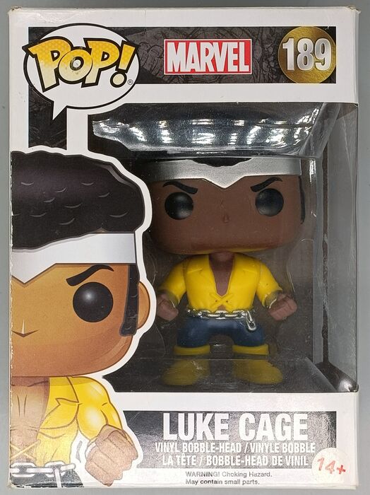 189 Luke Cage - Marvel - Box Damaged Funko POP Funko