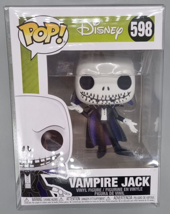 598 Vampire Jack - Disney The Nightmare Before Christmas Funko POP Funko