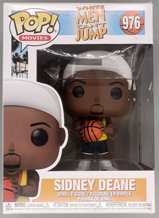 976 Sidney Deane - White Men Can't Jump - Box Damaged Funko POP Funko