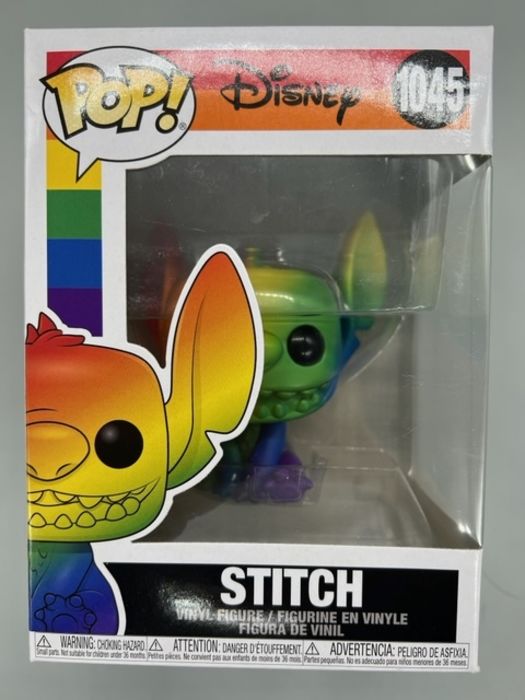 1045 Stitch (Seated Smiling Pride) Disney Lilo & Stitch Funko POP Funko