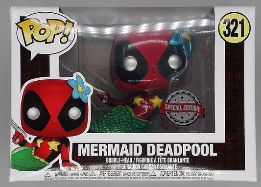 321 Mermaid Deadpool - Metallic - Marvel Funko POP Funko