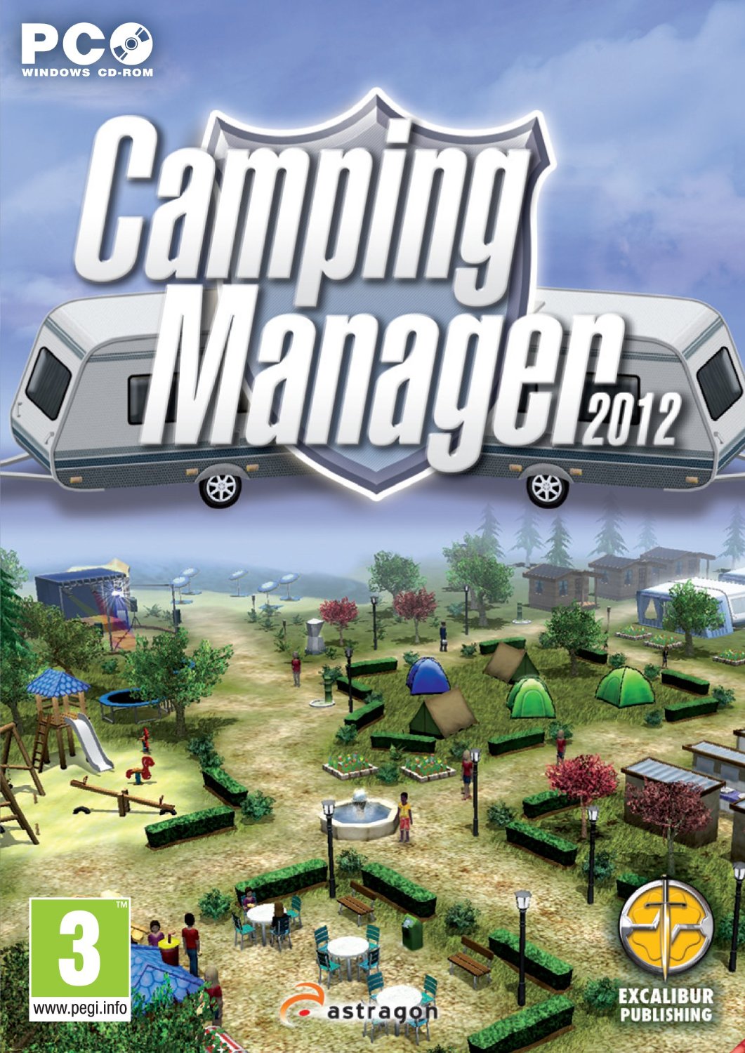 Camping Manager PC CD/DVD
