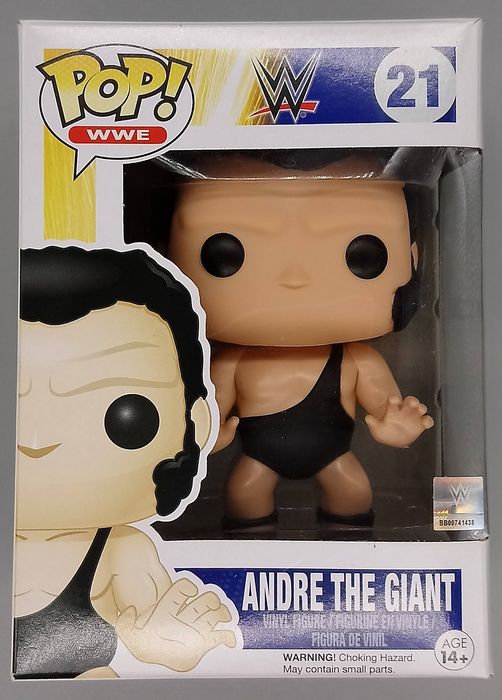 21 Andre the Giant - WWE - Box Damaged Funko POP Funko