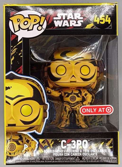 454 C-3PO (Retro) - Star Wars - Box Damaged Funko POP Funko