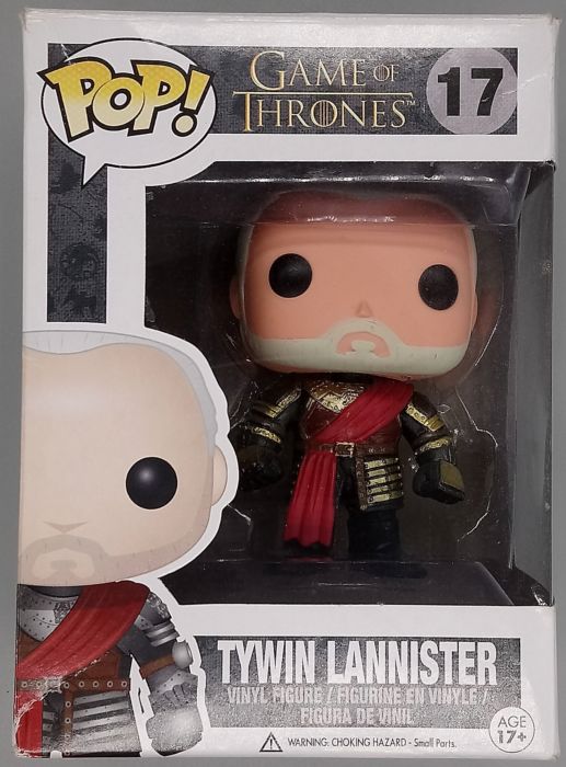 17 Tywin Lannister (Gold Armor) Game of Thrones Box Damaged Funko POP Funko