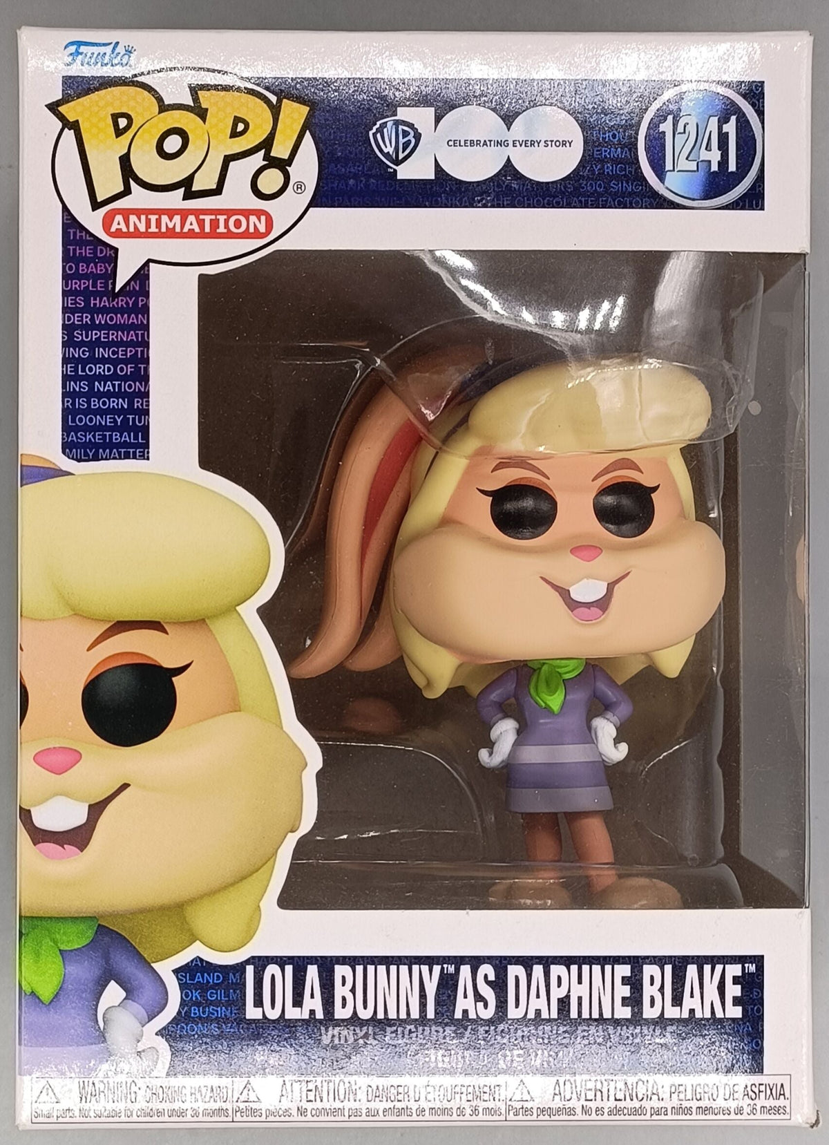 1241 Lola Bunny (as Daphne Blake) - Scooby Doo Looney Tunes Funko POP - Box Damaged Funko