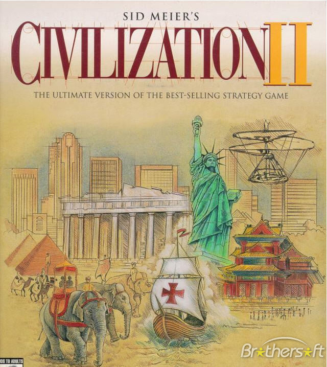 Civilization II 2 PC CD/DVD