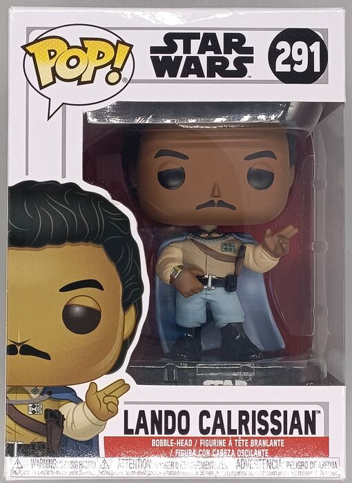 291 Lando Calrissian (General) - Star Wars - Box Damaged Funko POP Funko