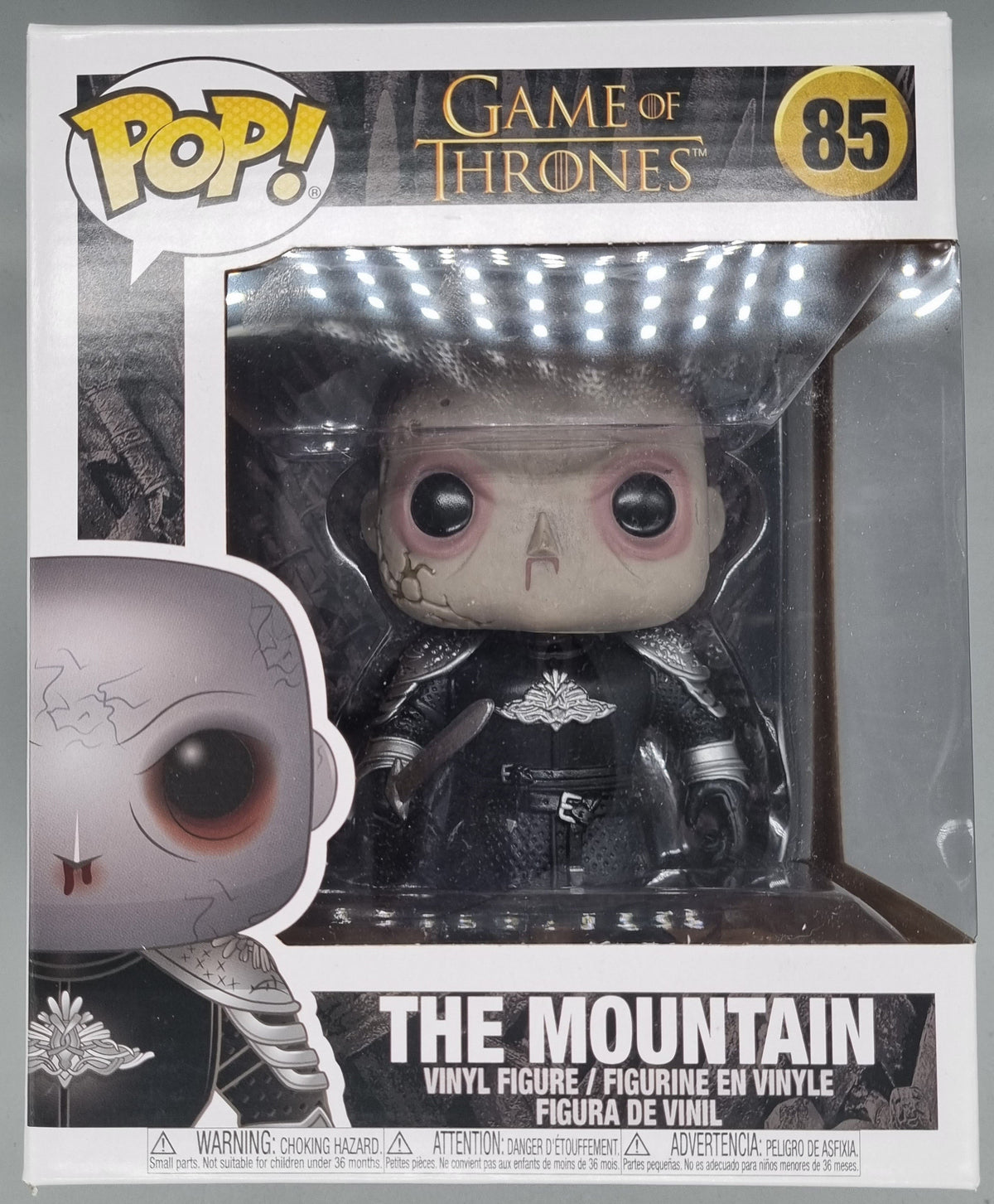 85 The Mountain (Unmasked) - 6 Inch - Game of Thrones Funko POP Funko