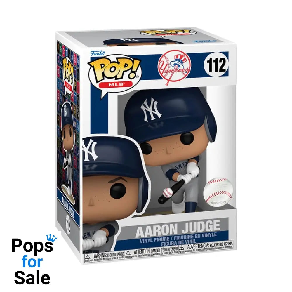 112 Aaron Judge (away) - Yankees - MLB Funko POP PRESALE - Brand New Funko