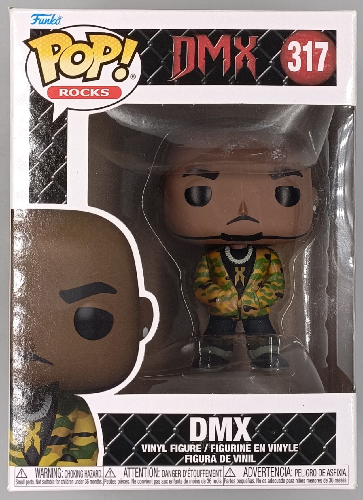 317 DMX (Camo) - Rocks - Funko POP - Box Damaged