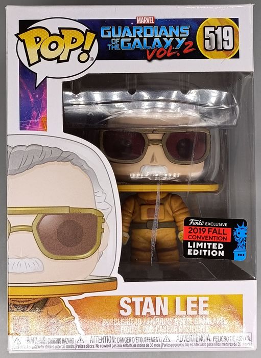 519 Stan Lee (Watcher Informant) - Marvel - Guardian Box Damaged Funko POP Funko