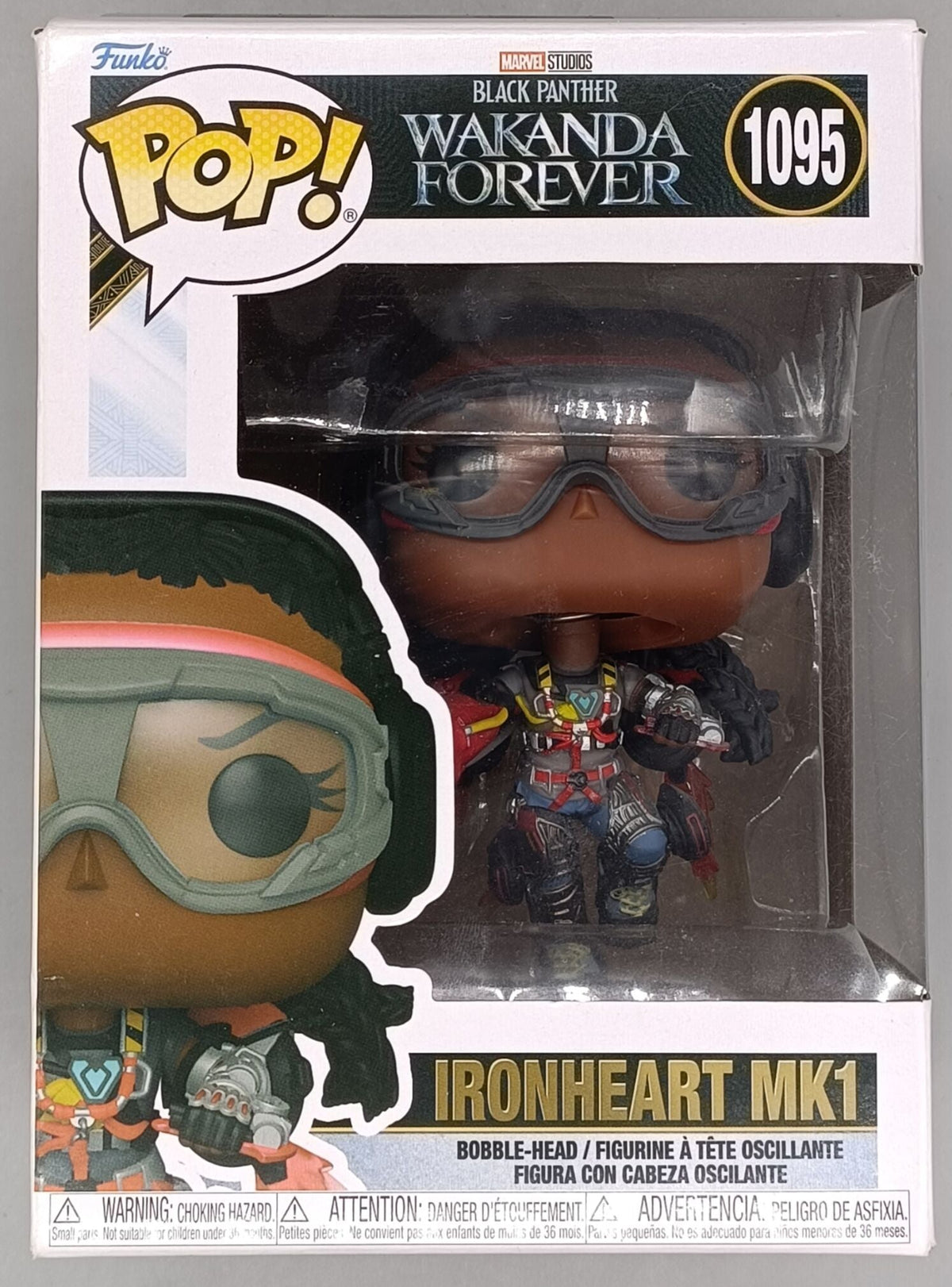 1095 Ironheart MK1 - Marvel Wakanda Forever - Box Damaged Funko POP Funko