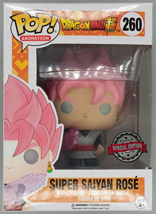 260 Super Saiyan Rose (Goku Black) Dragon Ball Super Box Damaged Funko POP Funko