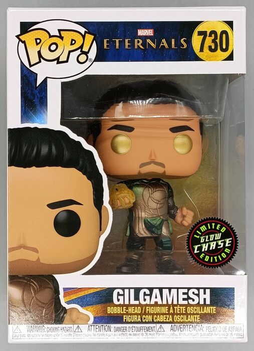 730 Gilgamesh - Glow Chase - Marvel Eternals - Box Damaged Funko POP Funko