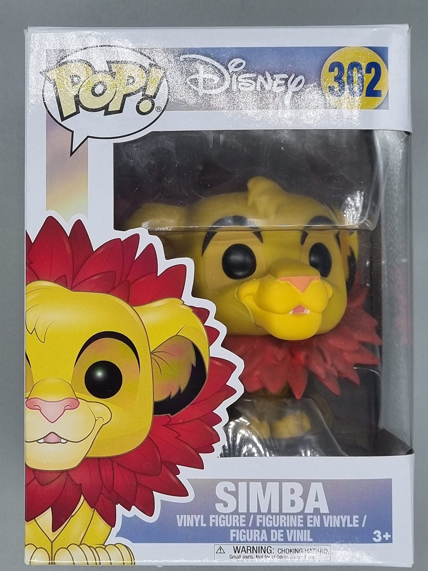 302 Simba (Leaf Mane) - Disney The Lion King - Funko POP - Box Damaged