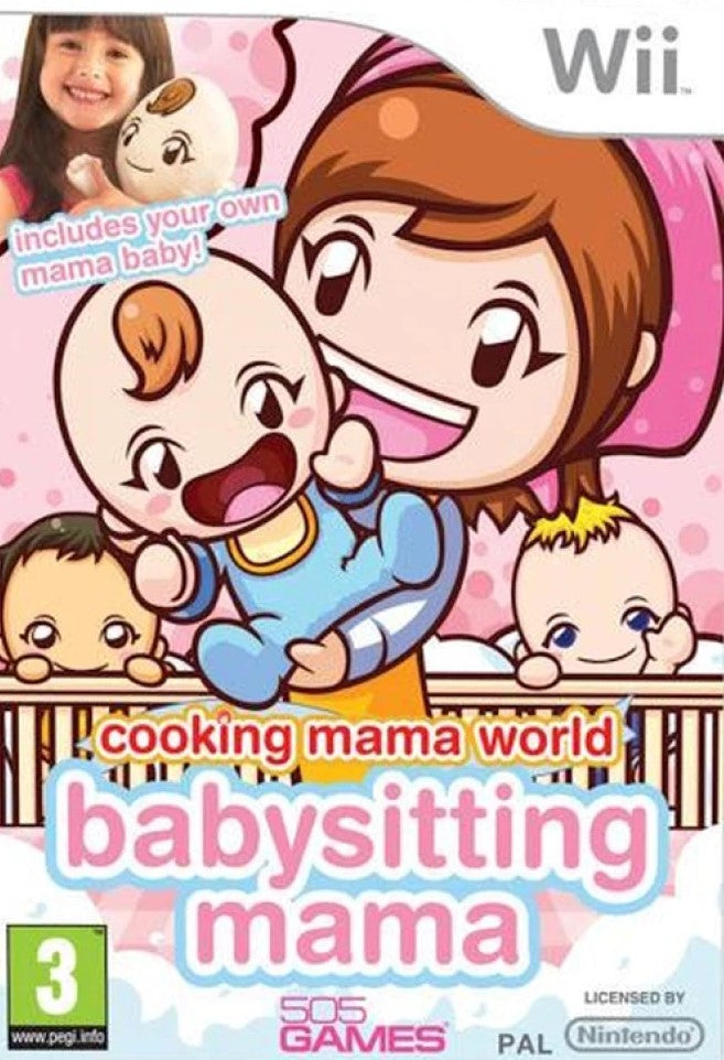 Cooking Mama World: Babysitting Mama (Solus - No Doll) for Nintendo Wii and Wii-U Nintendo