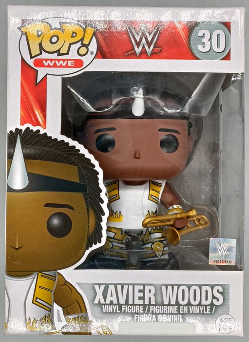 30 Xavier Woods - WWE - Box Damaged Funko POP Funko
