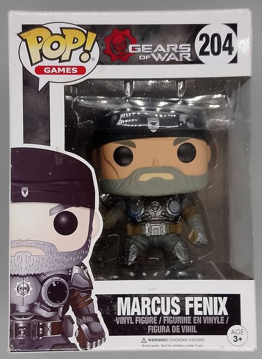 204 Marcus Fenix (Old) - Gears of War - Box Damaged Funko POP Funko