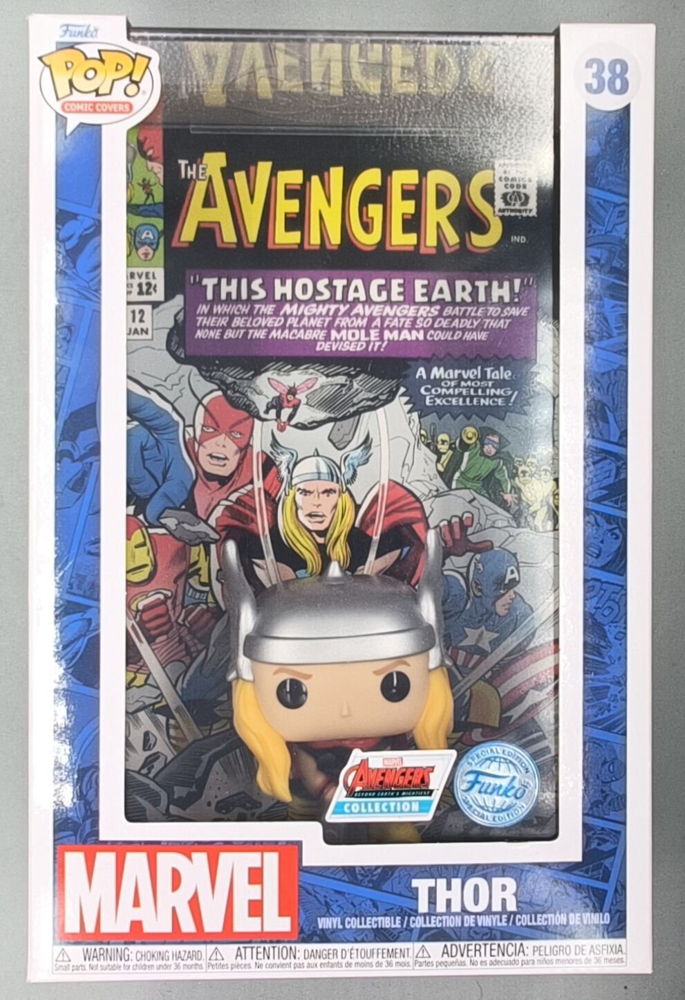 38 Thor (Comic Cover) - Marvel Funko POP Funko