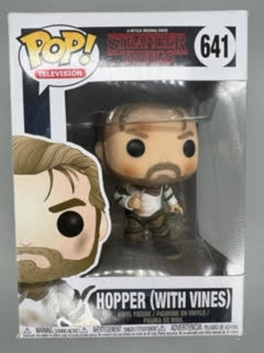 641 Hopper (with Vines) - Stranger Things - Box Damaged Funko POP Funko