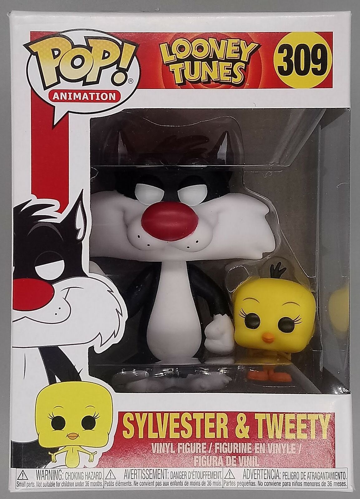 309 Sylvester & Tweety - Looney Tunes - Box Damaged Funko POP Funko