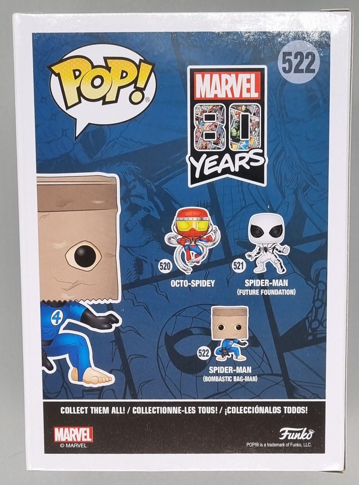 522 Spider-Man (Bombastic Bag-Man) Marvel Funko POP