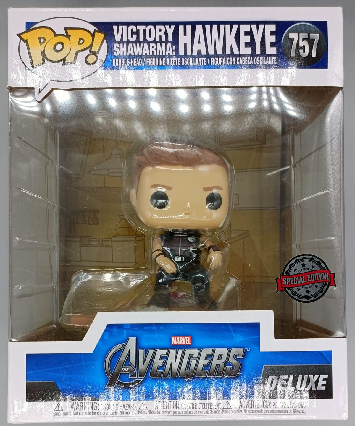 757 Victory Shawarma: Hawkeye - Deluxe - Marvel Avengers Funko POP Funko