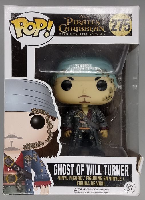 275 Ghost of Will Turner - Disney Pirates - Box Damaged Funko POP Funko