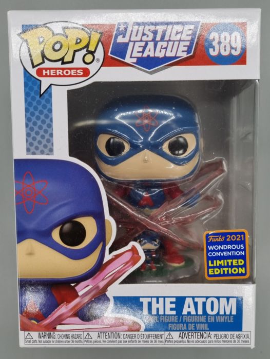 389 The Atom - DC Justice League - 2021 Con Release Funko POP Funko