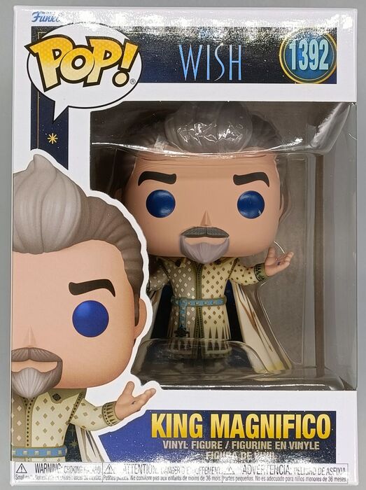 1392 King Magnifico - Disney Wish Funko POP - Brand New Funko
