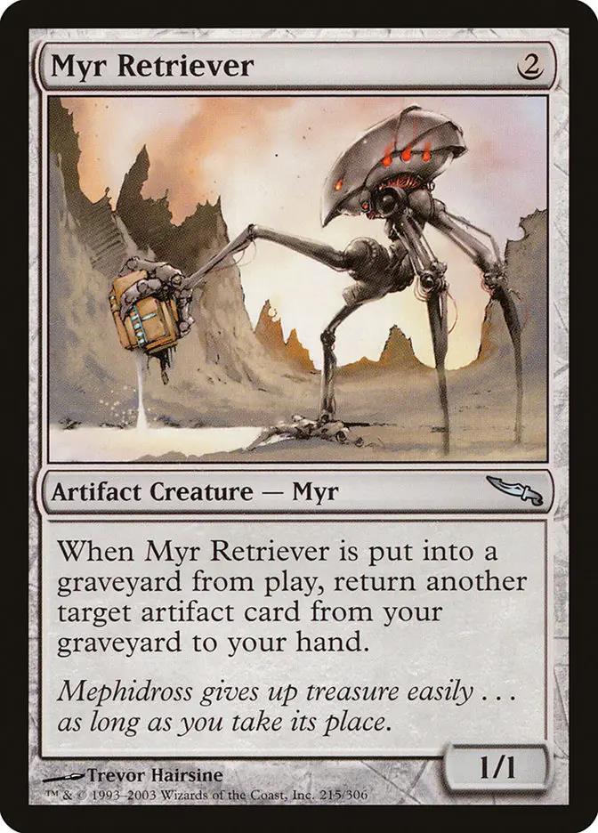 215 - Myr Retriever - Mirrodin - Normal - Magic: The Gathering Card