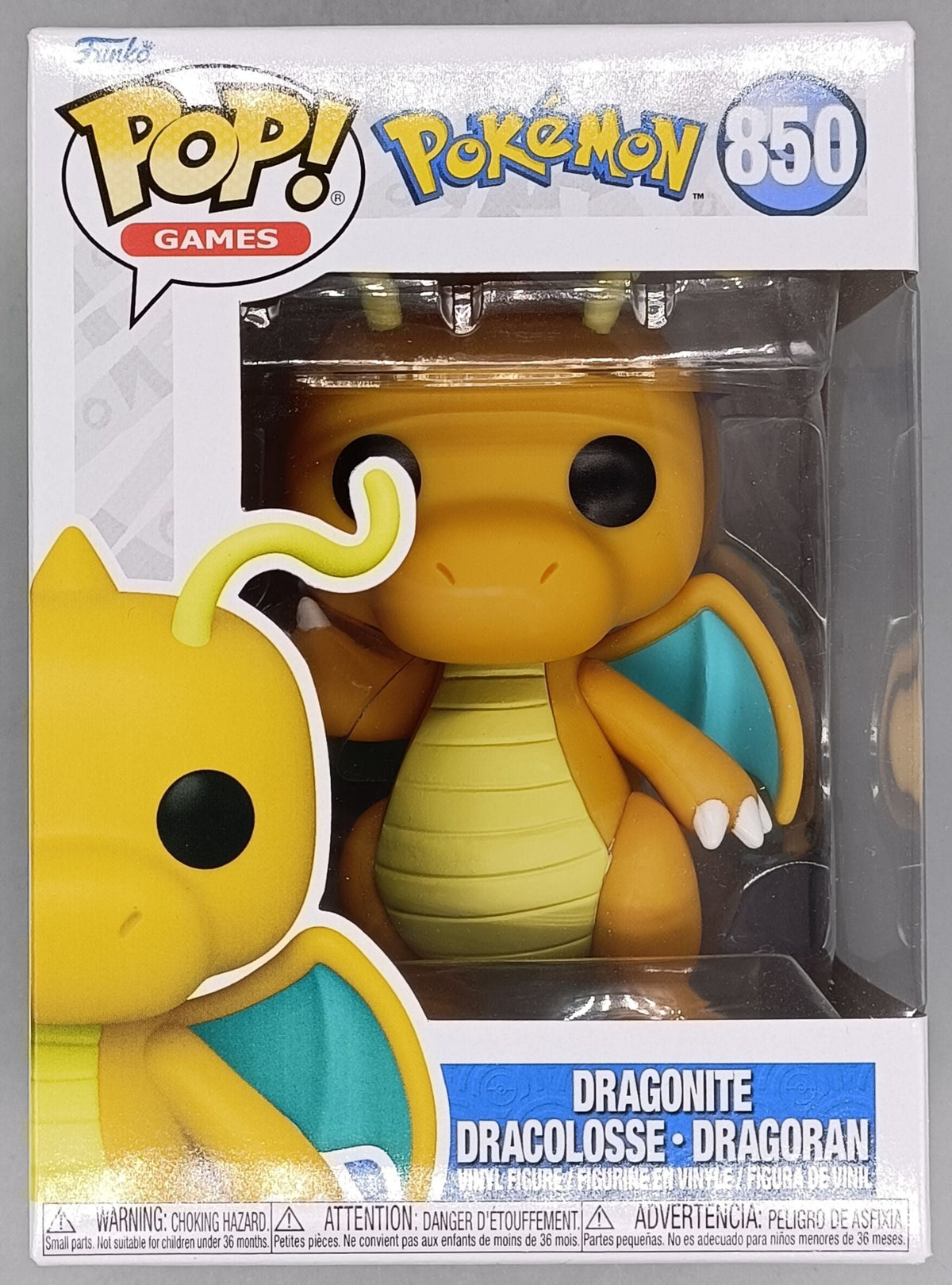 850 Dragonite - Pokemon Funko POP - Box Damaged Funko