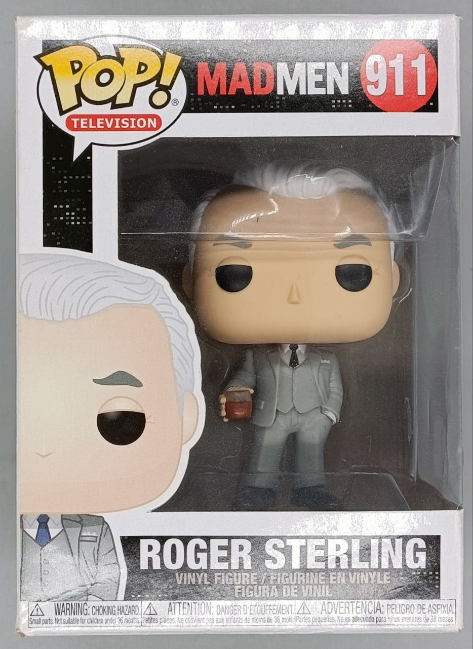 911 Roger Sterling - Mad Men Funko POP - Box Damaged Funko