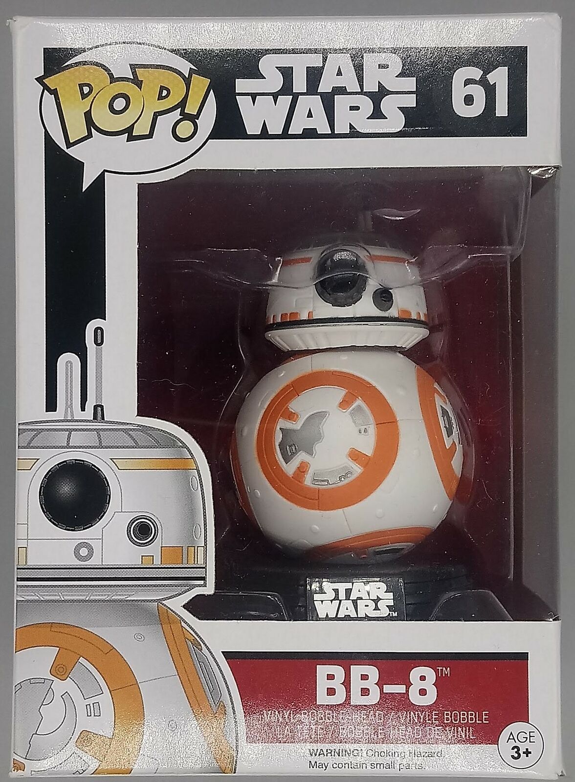 61 BB-8 - Star Wars - Box Damaged Funko POP Funko
