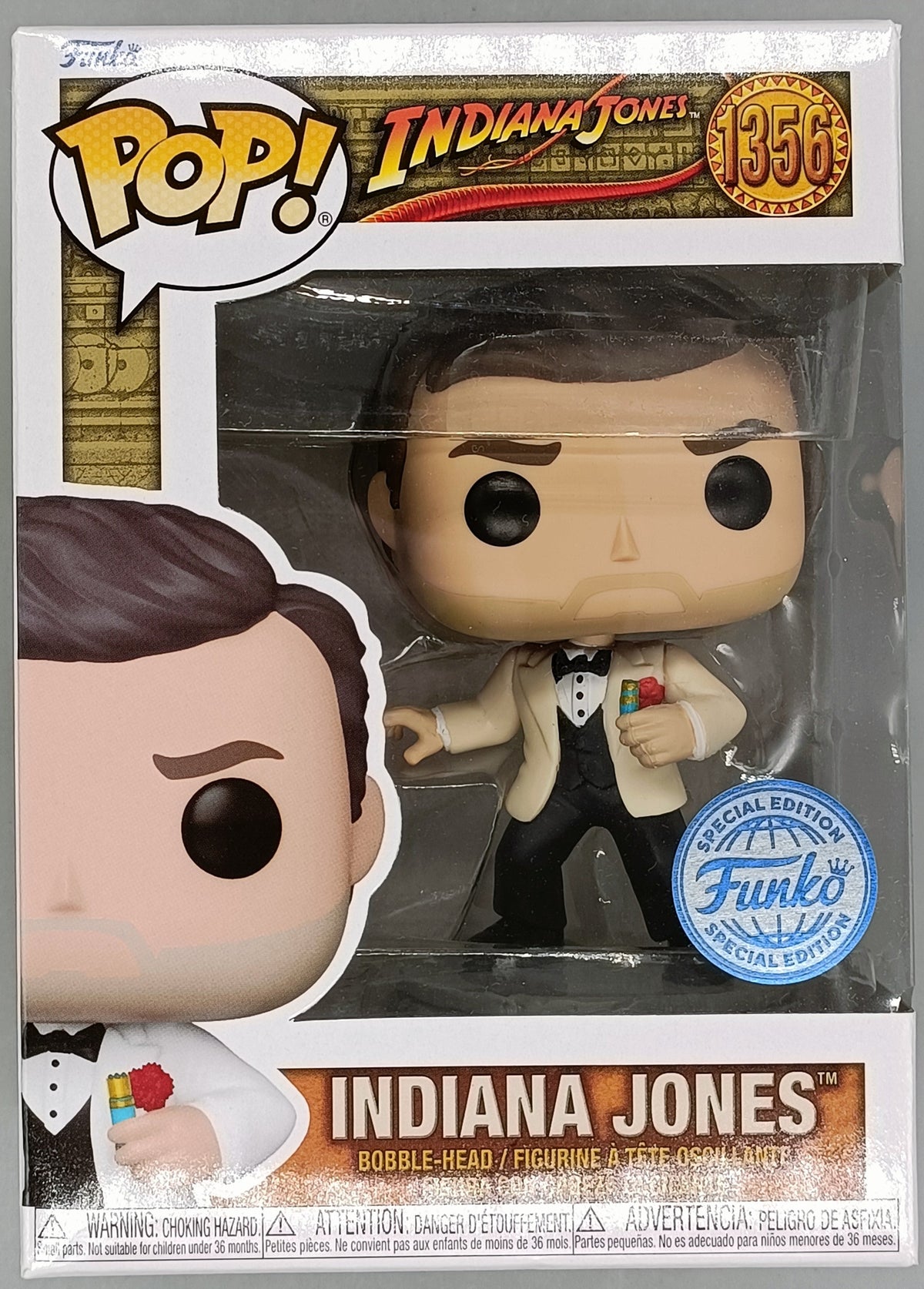 1356 Indiana Jones (White Suit) Disney Funko POP Funko
