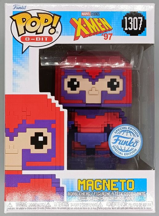 1307 Magneto (8-Bit) - Marvel X-Men 97 Funko POP - Brand New Funko