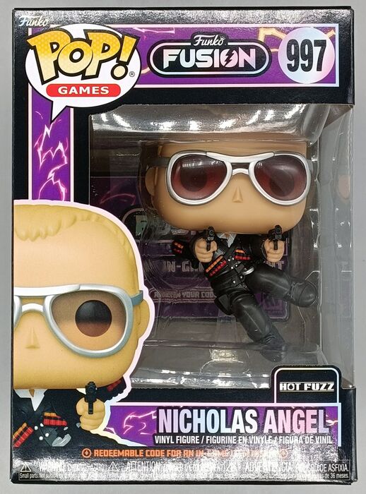997 - Nicholas Angel - Hot Fuzz - Funko Fusion Funko POP - Brand New Funko