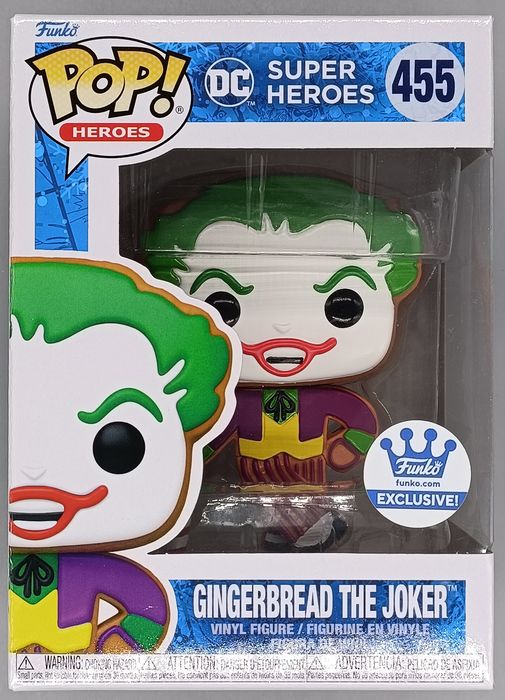 455 Gingerbread The Joker - DC Holidays Funko POP