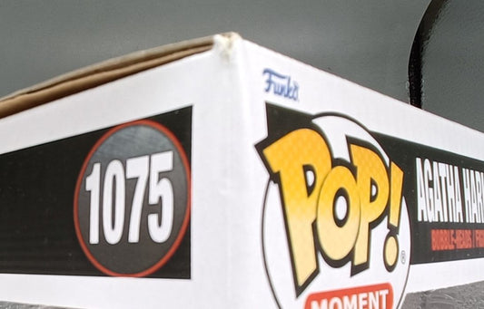 1075 Agatha Harkness vs. The Scarlet Witch TV Moment Funko POP - Box Damaged