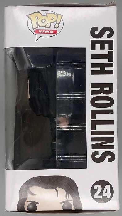 24 Seth Rollins (Black) - WWE - Box Damaged Funko POP