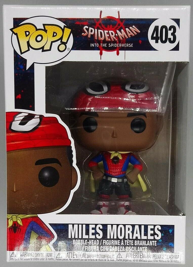 403 Miles Morales (w/ Cape) Marvel - Into the Spiderverse Funko POP Funko