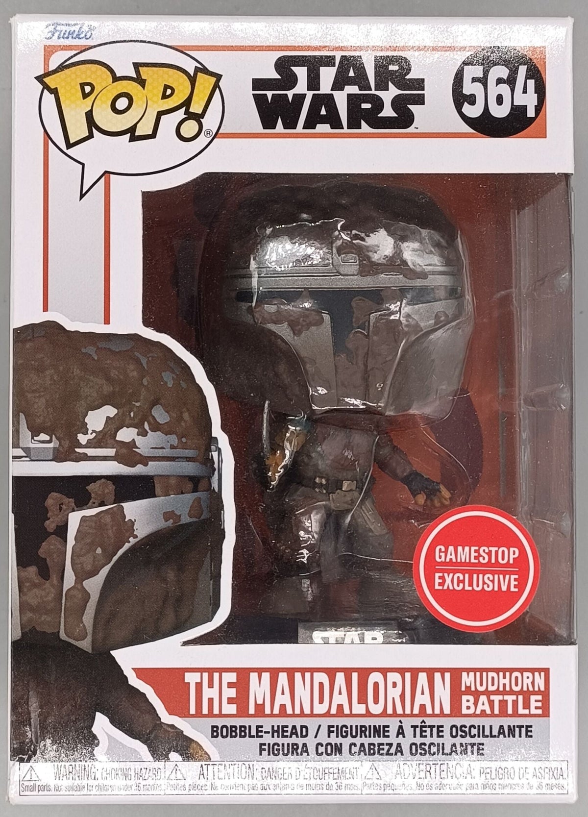 564 The Mandalorian (Mudhorn Battle) - Star Wars Funko POP Funko