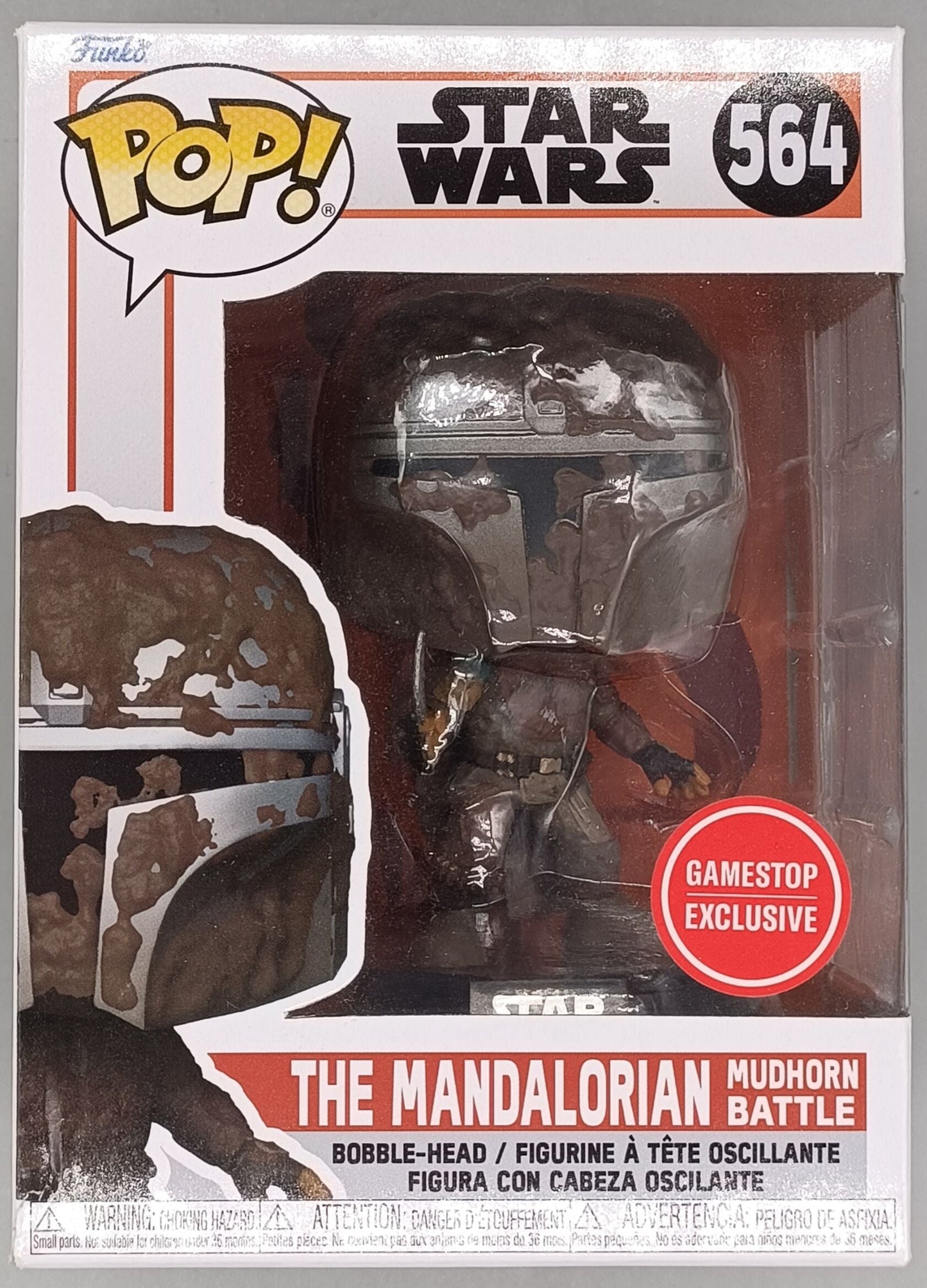 564 The Mandalorian (Mudhorn Battle) - Star Wars Funko POP