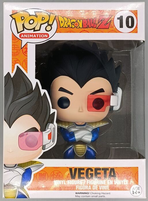 10 Vegeta - Metallic - Dragon Ball Z Funko POP