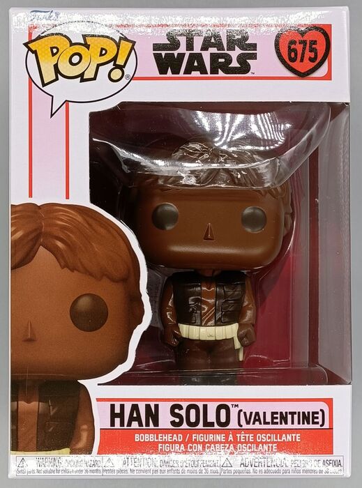 675 Han Solo (Valentine) - Star Wars Funko POP - Brand New