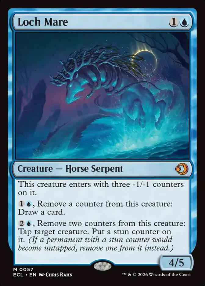 57 - Loch Mare - Lorwyn Eclipsed - Normal - Magic: The Gathering Card