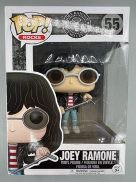 55 Joey Ramone - Rocks - Ramones - Box Damaged Funko POP Funko